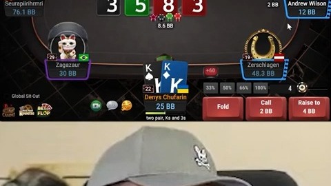 1000刀锦标赛中的口袋对K