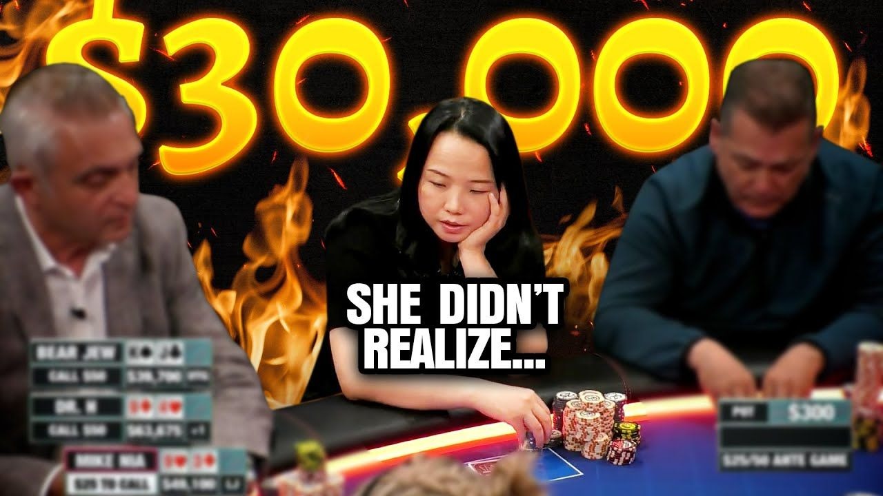 扑克经典综艺《HCL》精彩集锦：Ling Ling 姐犯错，价值 $30,000！