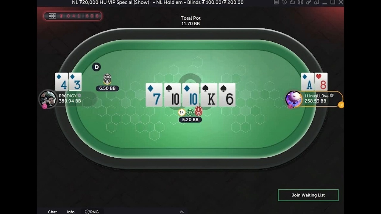 PRODIGY  vs Linus Loeliger CARDS-UP: $100/$200 HU GLORY BATTLE (Part 1)