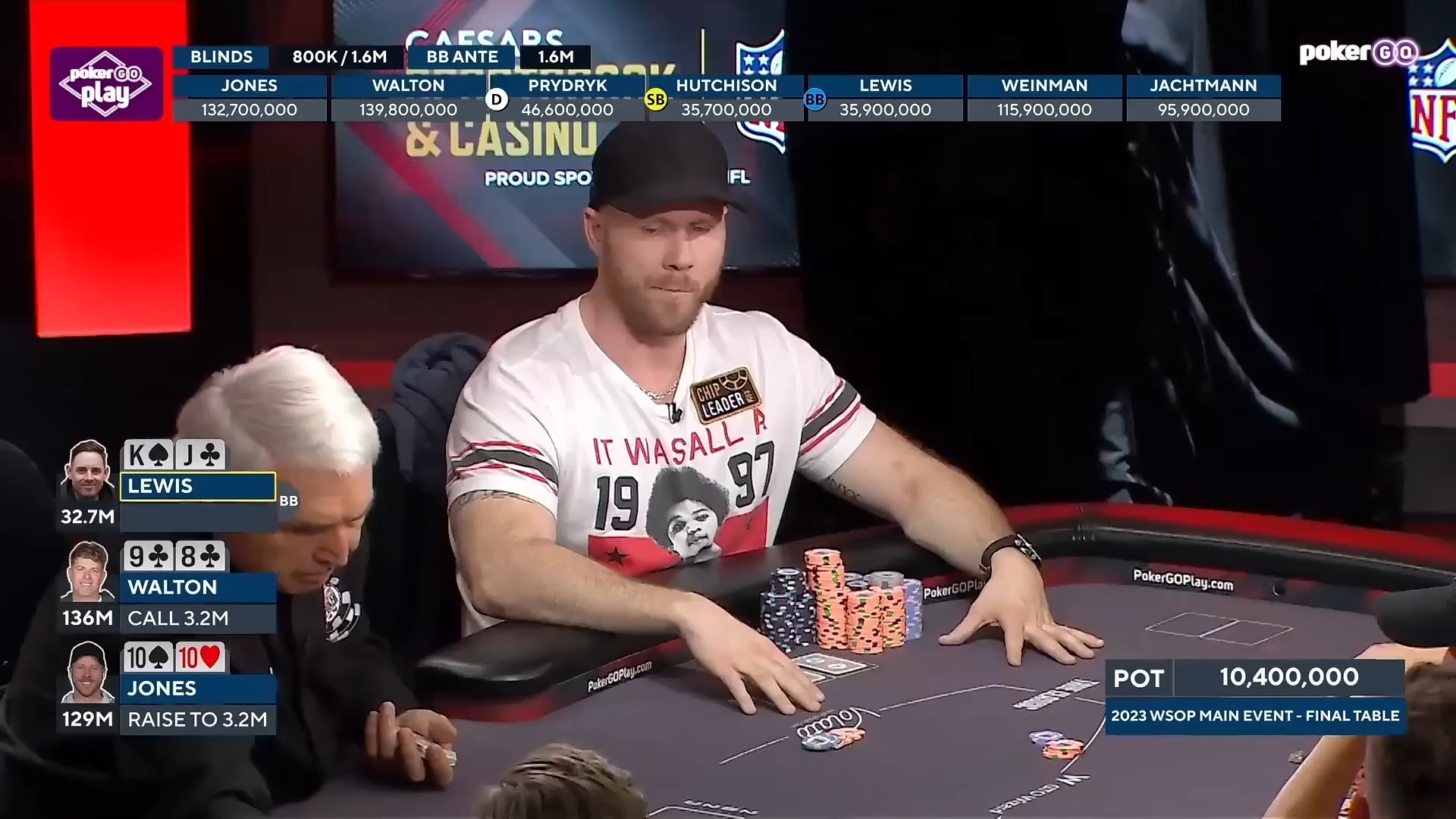 2023WSOP Final Table  [9 Players to 3]