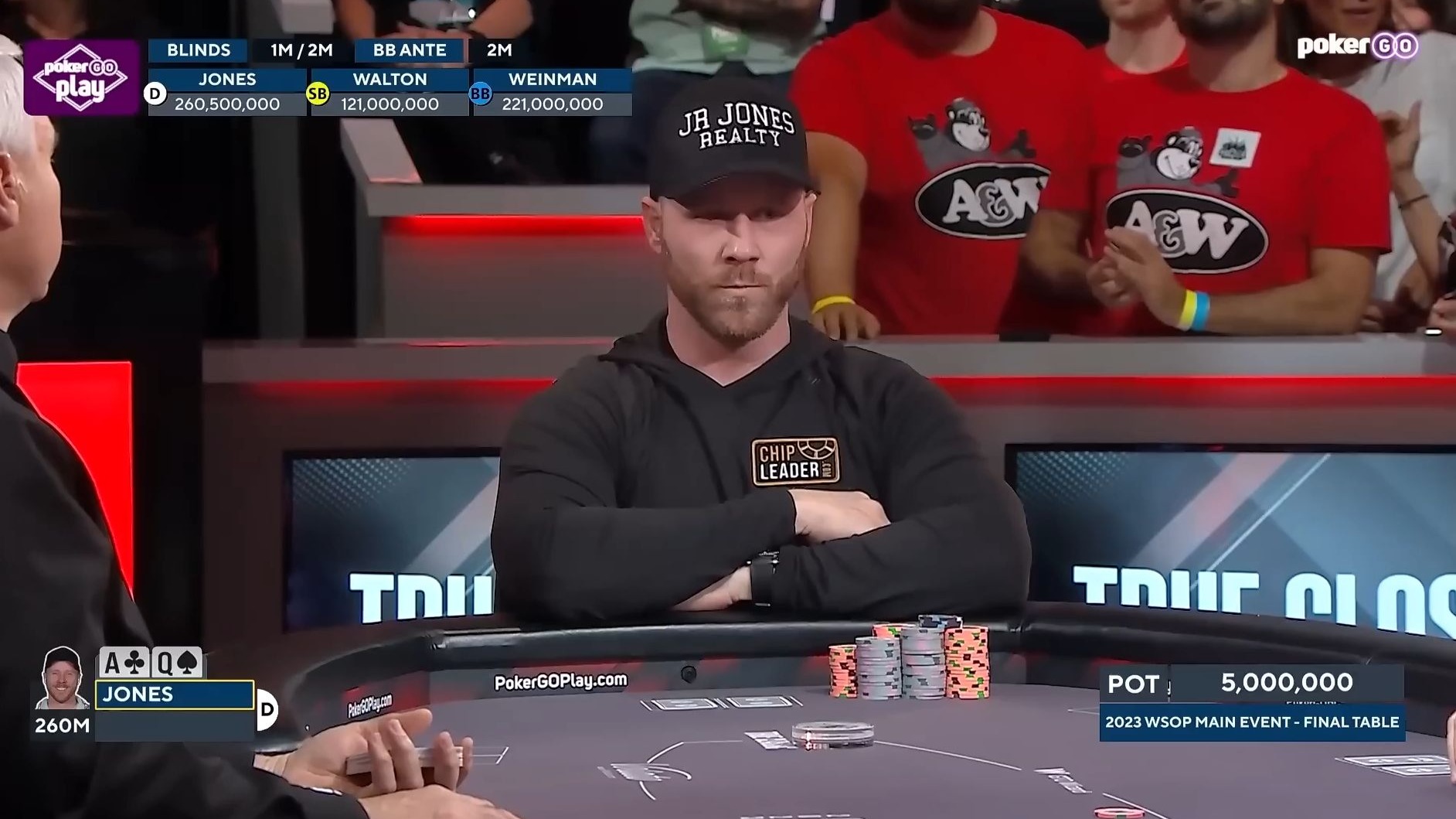 2023WSOP Final Table最后3人