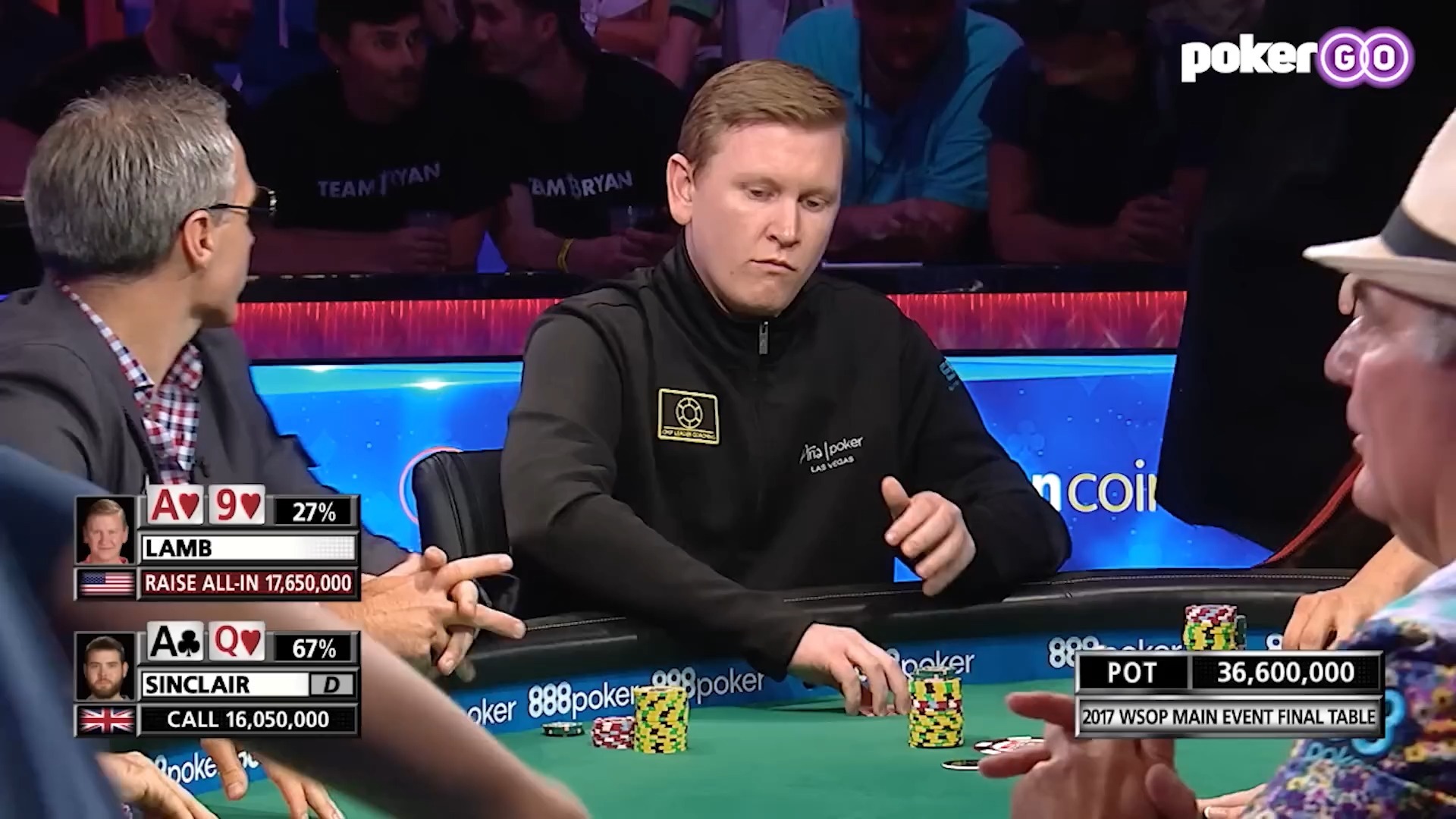 2017WSOP 主赛  FINAL TABLE