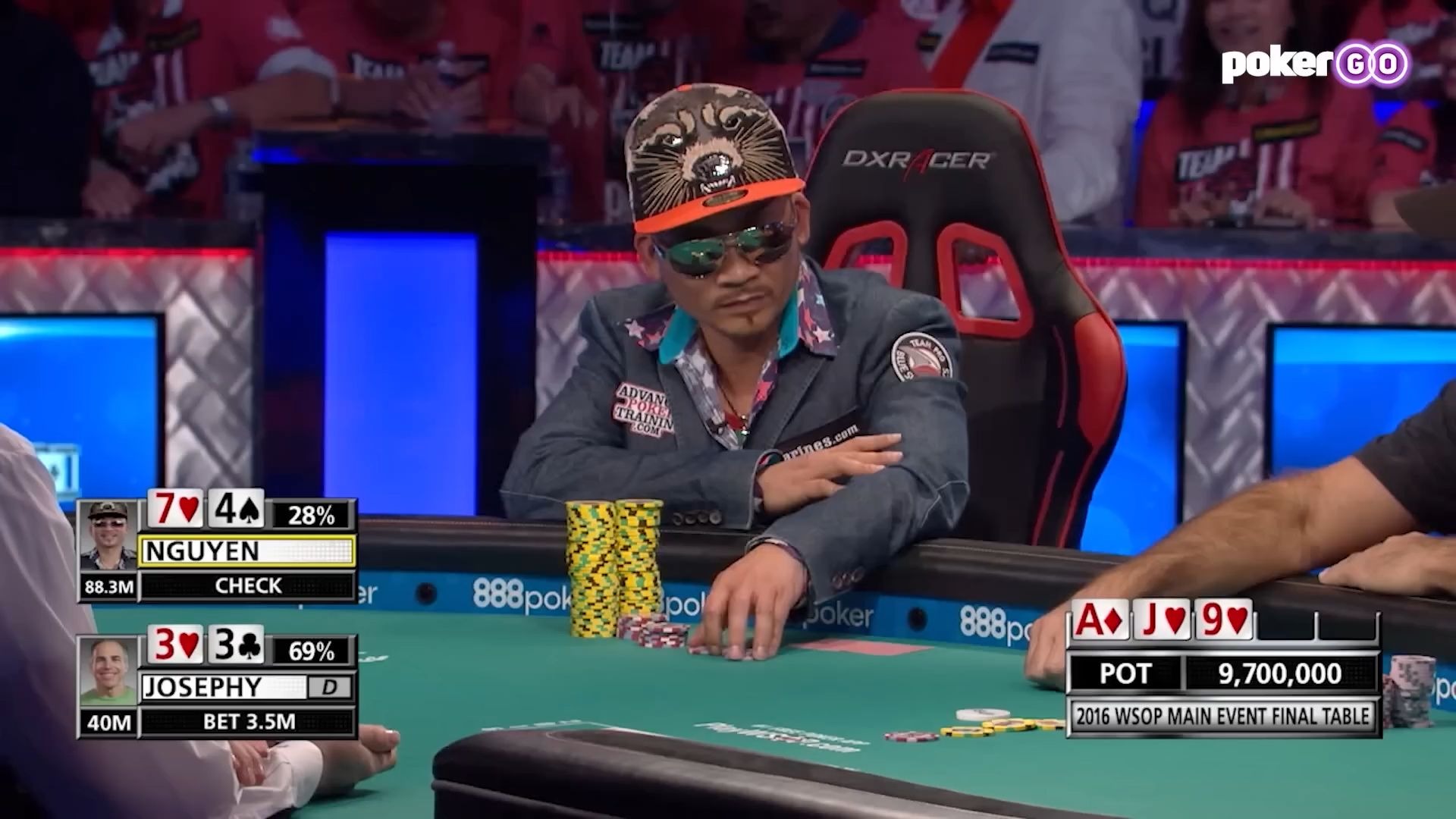 2016 WSOP-主赛 Final Table