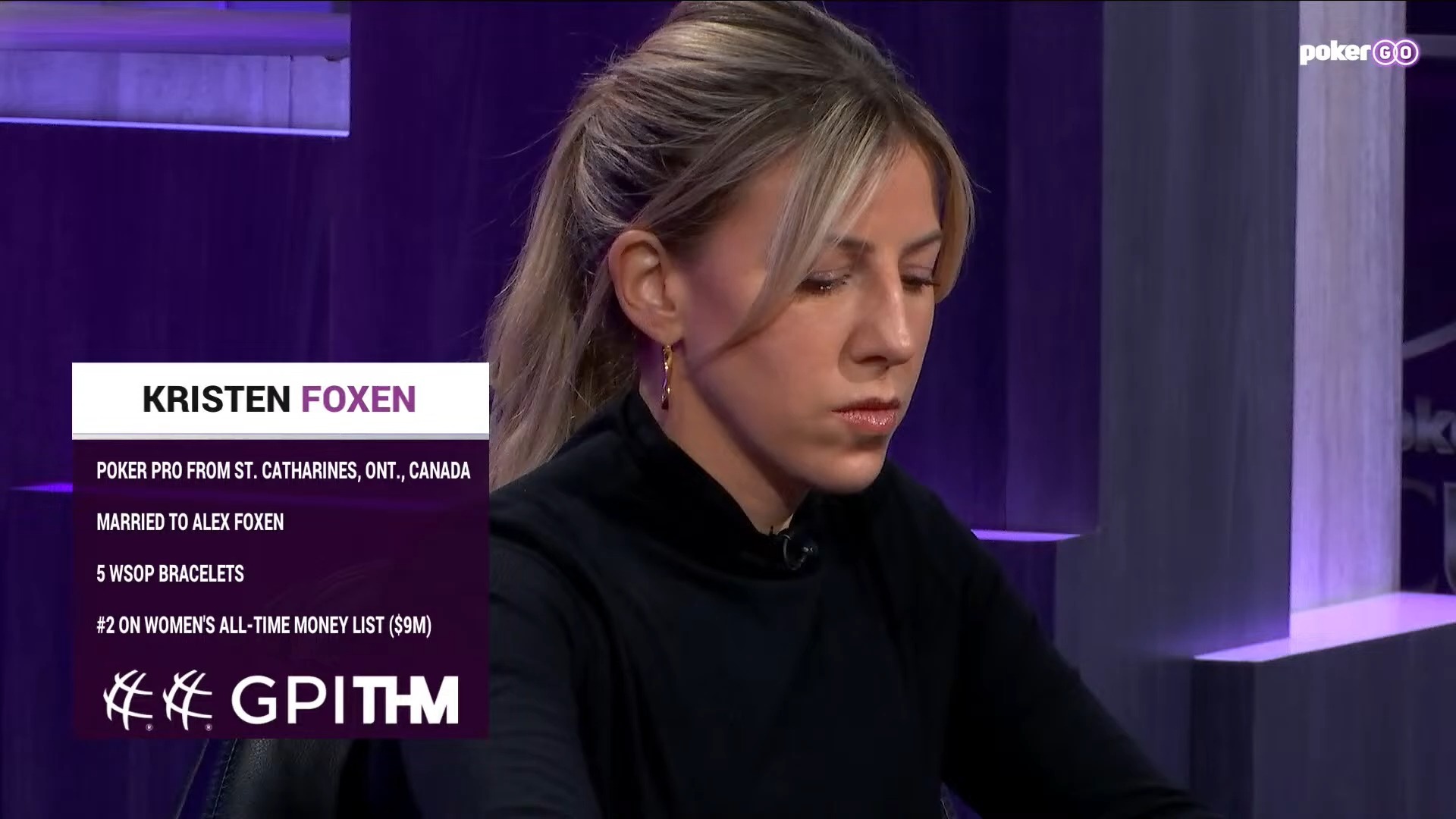 世界第一女子选手Kristen Foxen赢得pokergo杯 $348,000