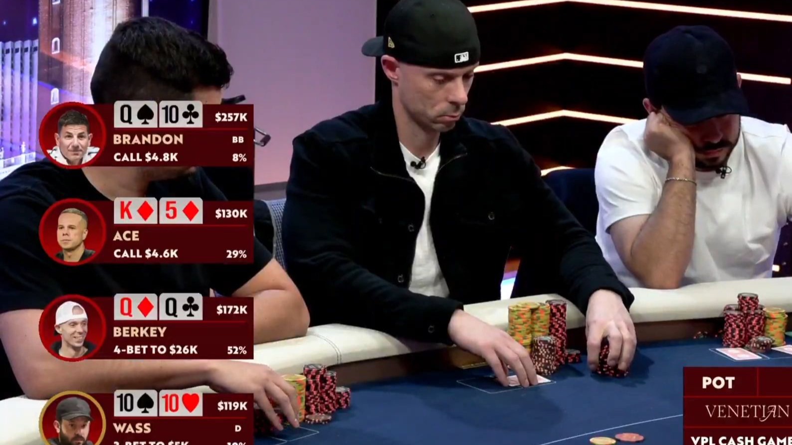 Venetian Poker｜一手TT call 4Bet 有没有问题？