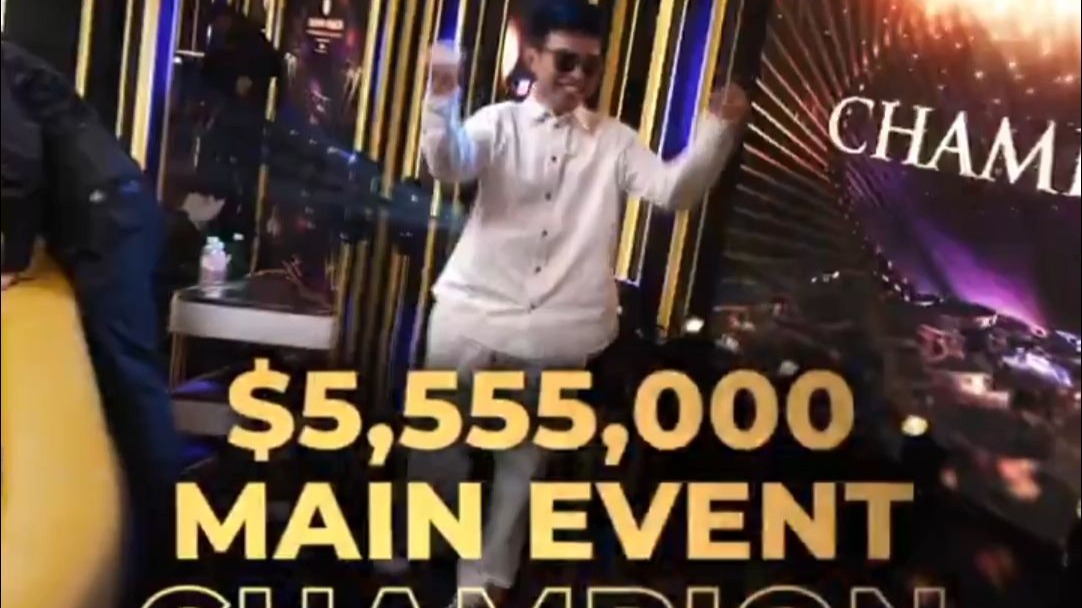 Triton Poker | 祝贺文杰Boy 斩获Triton主赛冠军$5,555,000