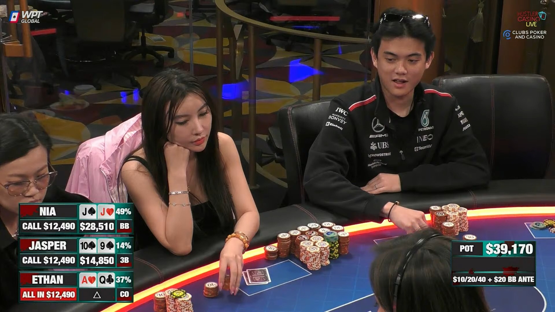 hustler周一局，帅哥美女养养眼。 Sashimi, MrDrBatman, Jasper, Brazil God, Ethan, CoCo
