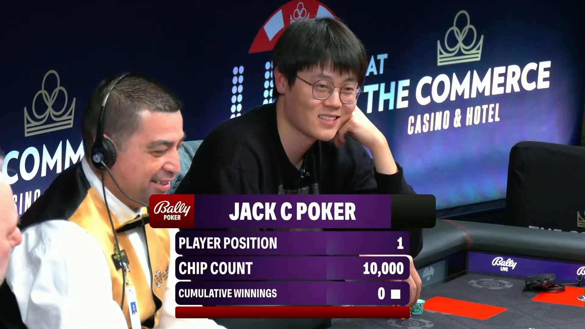 [Bally Poker]JackC Poker直播局首秀 上