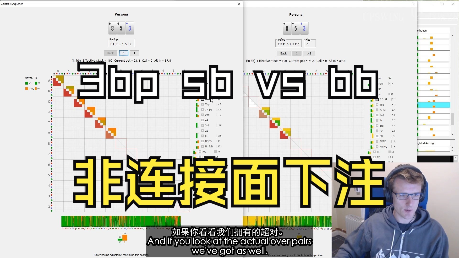 3.3.3.1【kanu7】【3B pot】[非链接面持续下注][C-Betting Disconnected Flops- SB vs BTN_]