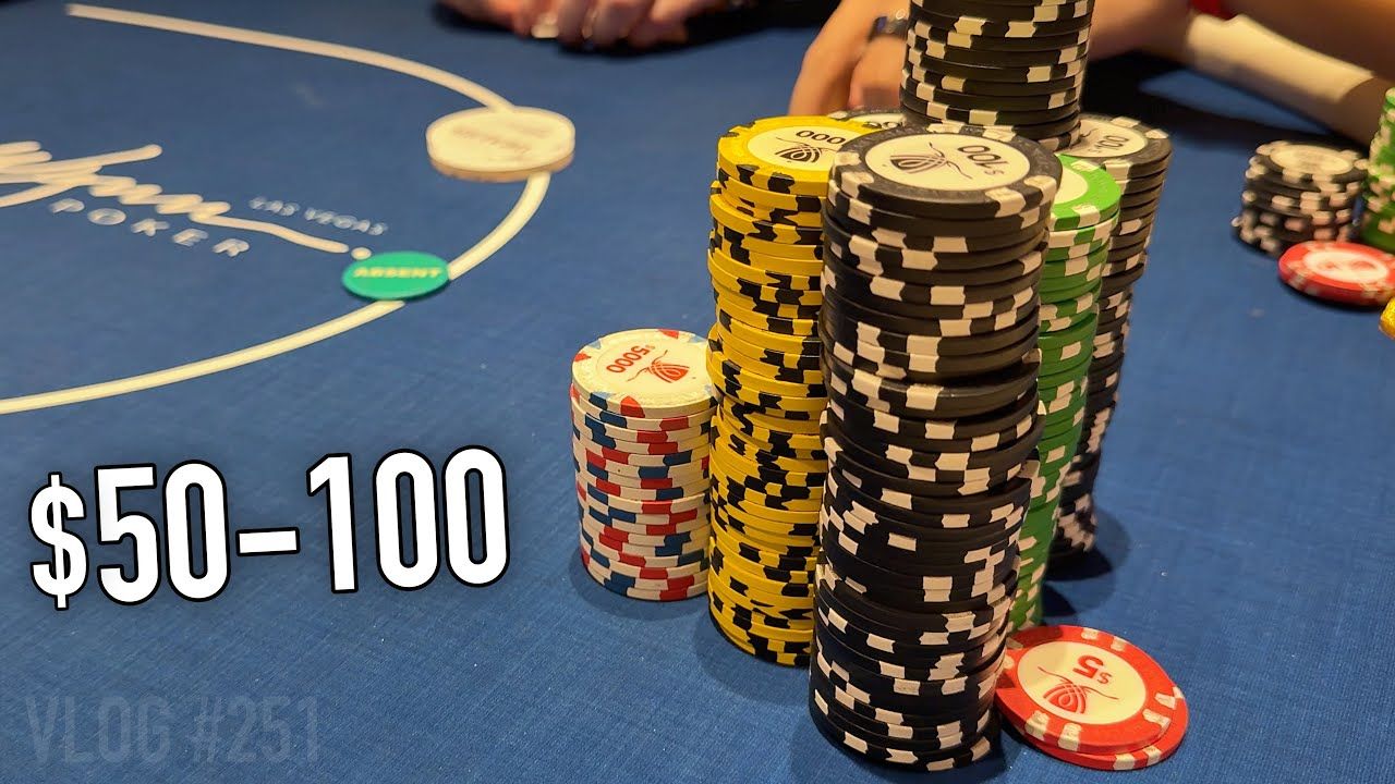 [Mariano Vlog]25-50-100 High Stakes in VEGAS!