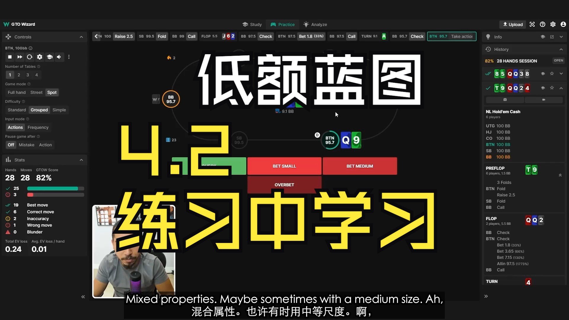 【低额蓝图】【low stake blueprint】【module 4】4.2_Studying_In_Practice（练习中学习）