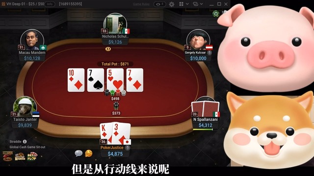 GG NL5000 CHANG一坐下去桌子就满了！