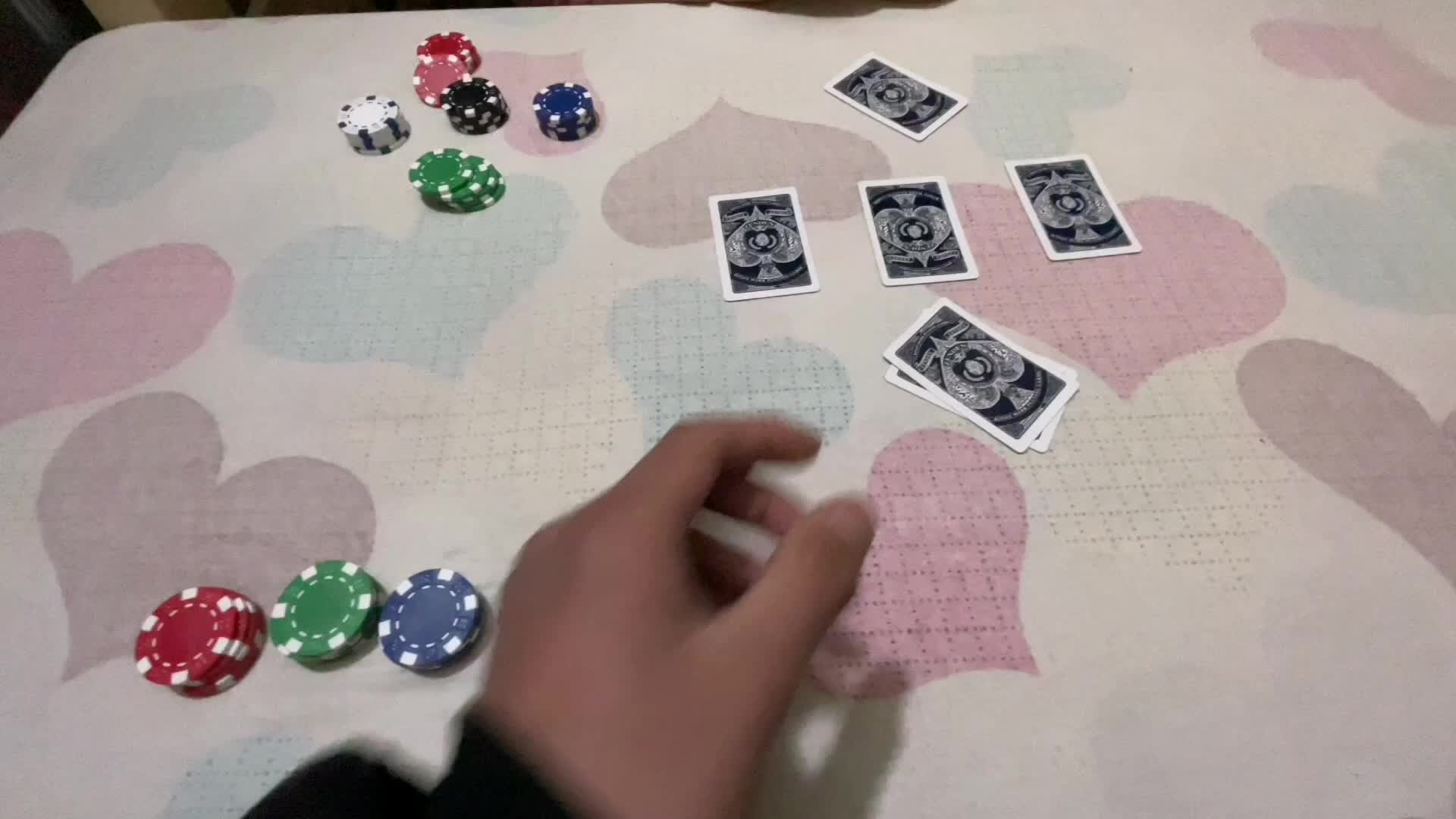看我打德州哦