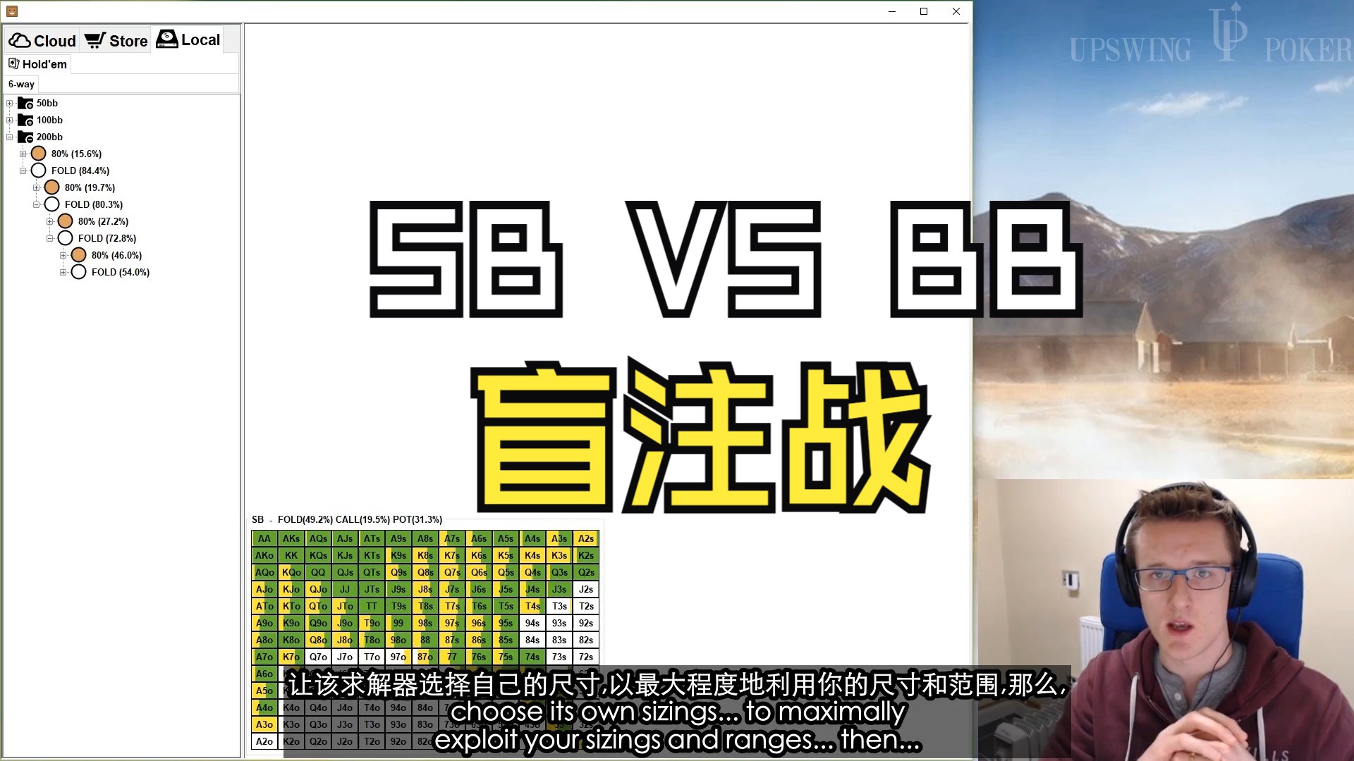 2.8【kanu7】SB VS BB 盲注战