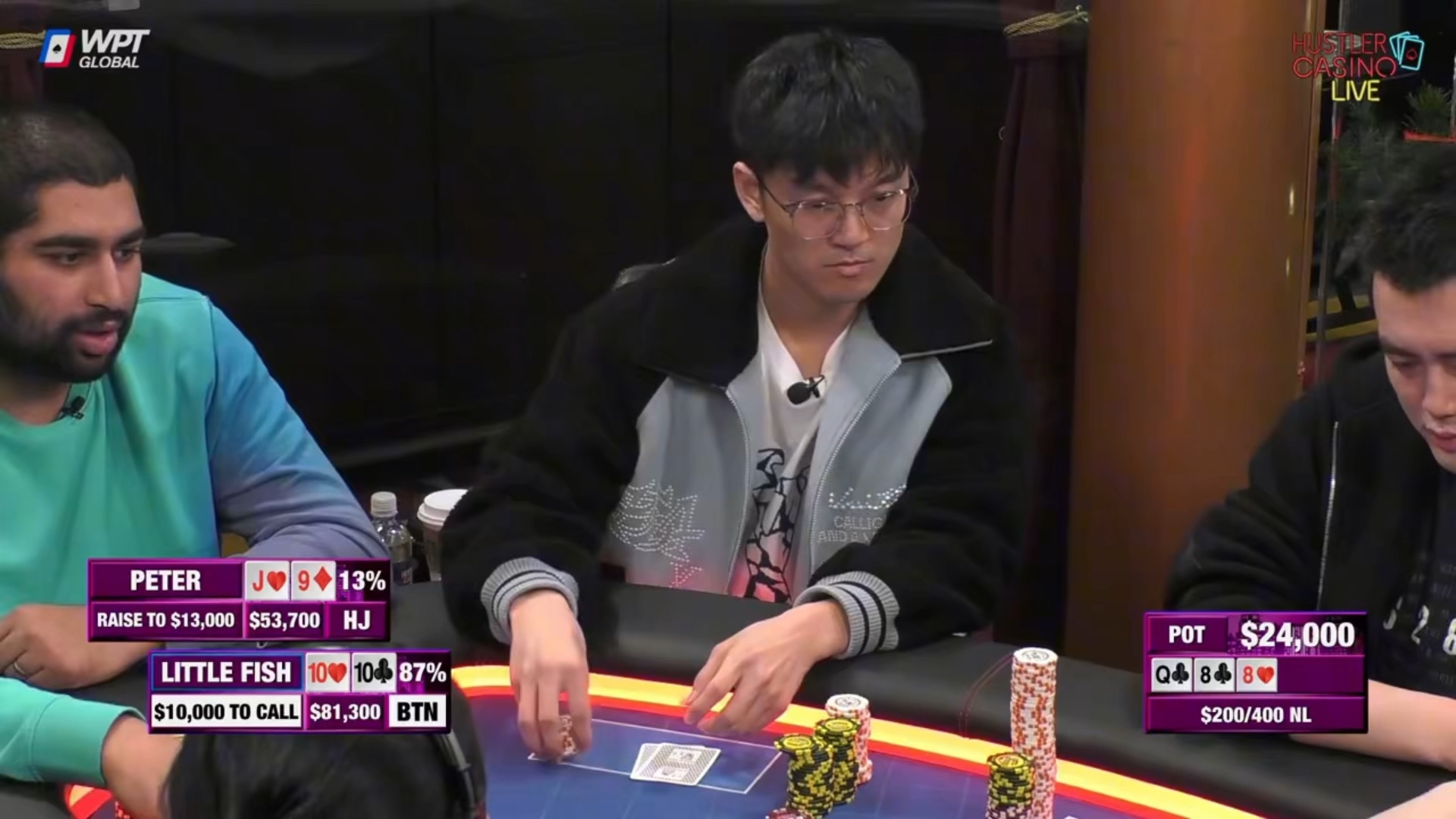 【南哥解说GTO】超级冤家牌Set over Set！老外被打上头了！