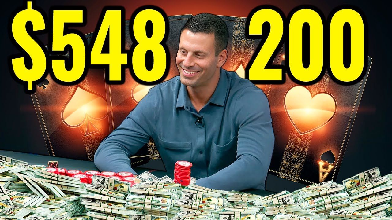 扑克经典综艺《Million Dollar Game》精彩集锦：狂赢 $548,200 ! 盖哥强势回归，碾压百万赛！
