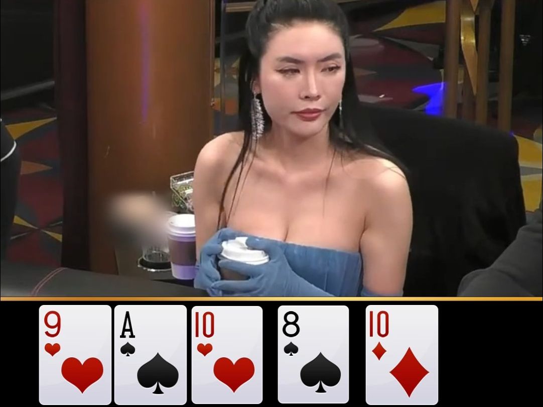 【大鹏竞技解说】ALLIN姐河牌中葫芦！