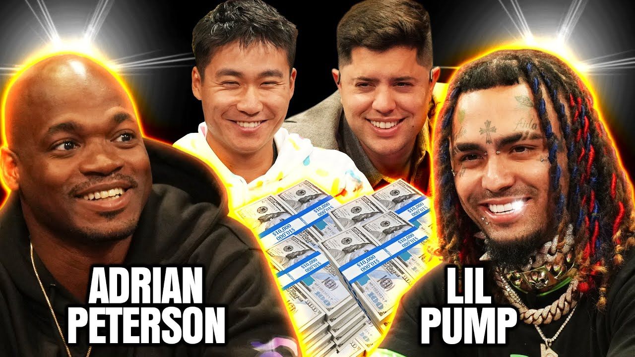 扑克经典综艺《HCL》精彩集锦：Adrian Peterson vs. Lil Pump！