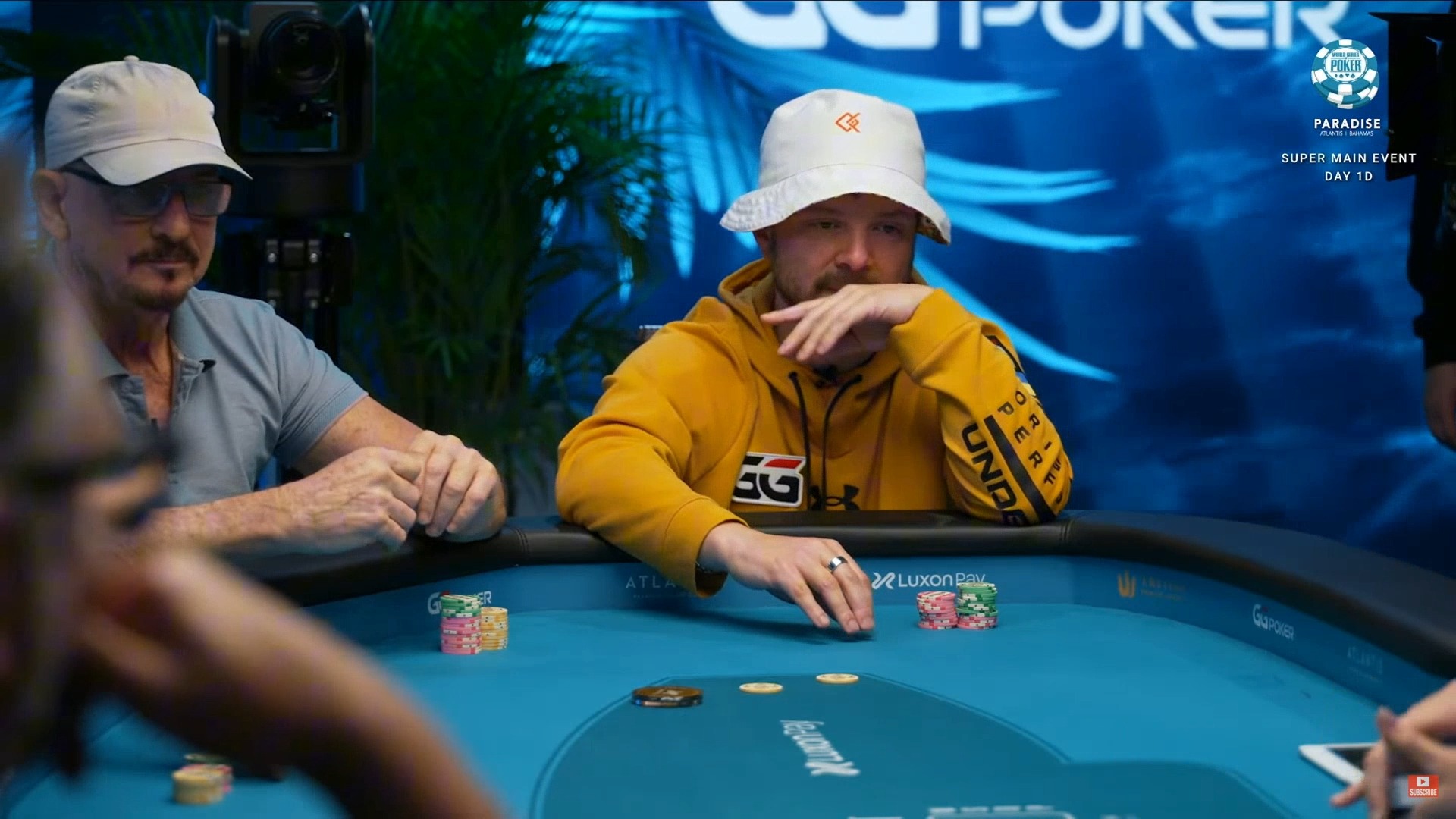 2024.12.16 直播 WSOP天堂岛 $25k买入 主赛DAY1 D组 第9集