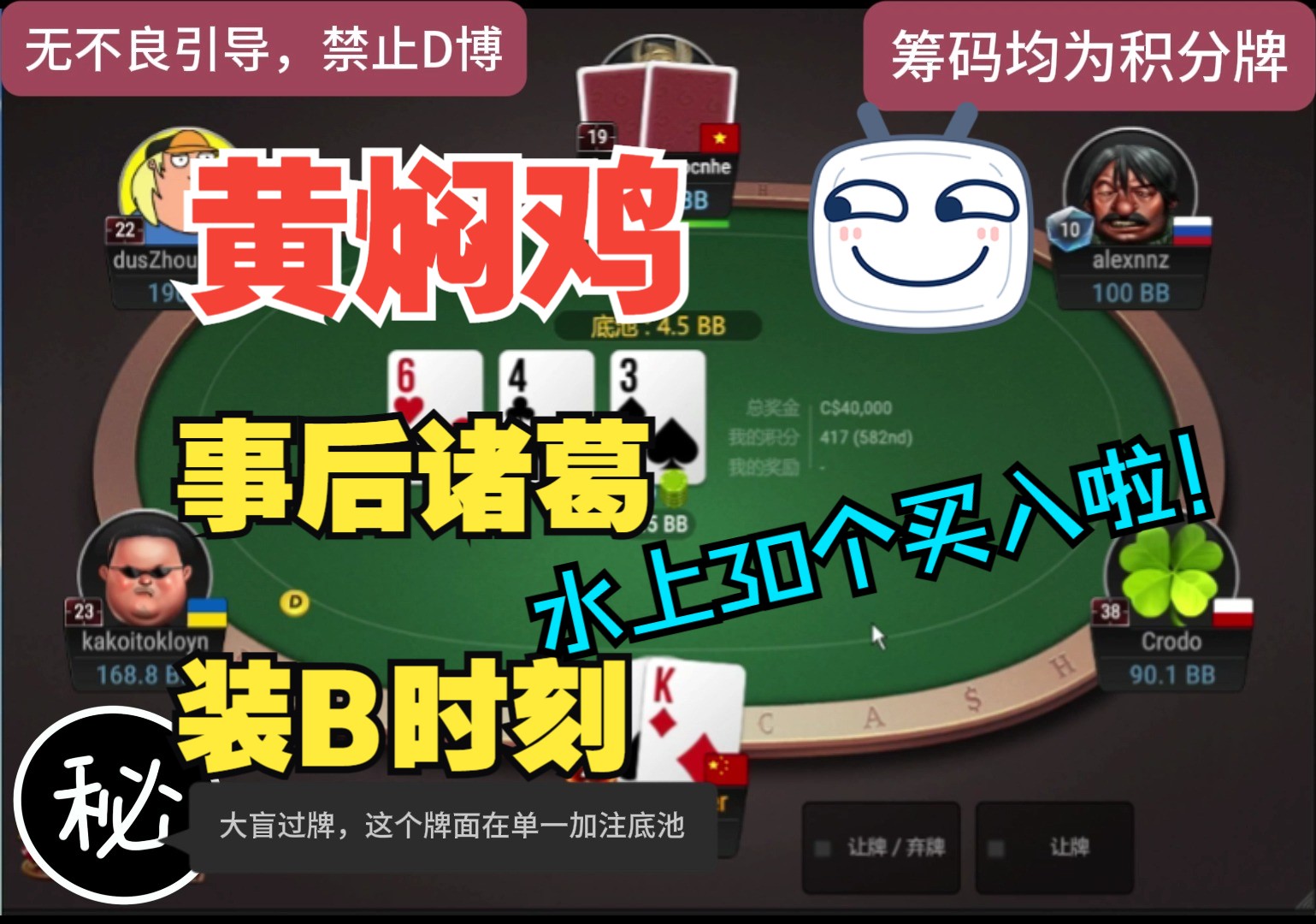 事后诸葛，装B时刻，水上30个买入啦~~！！