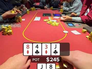 德扑解说＃hhpoker