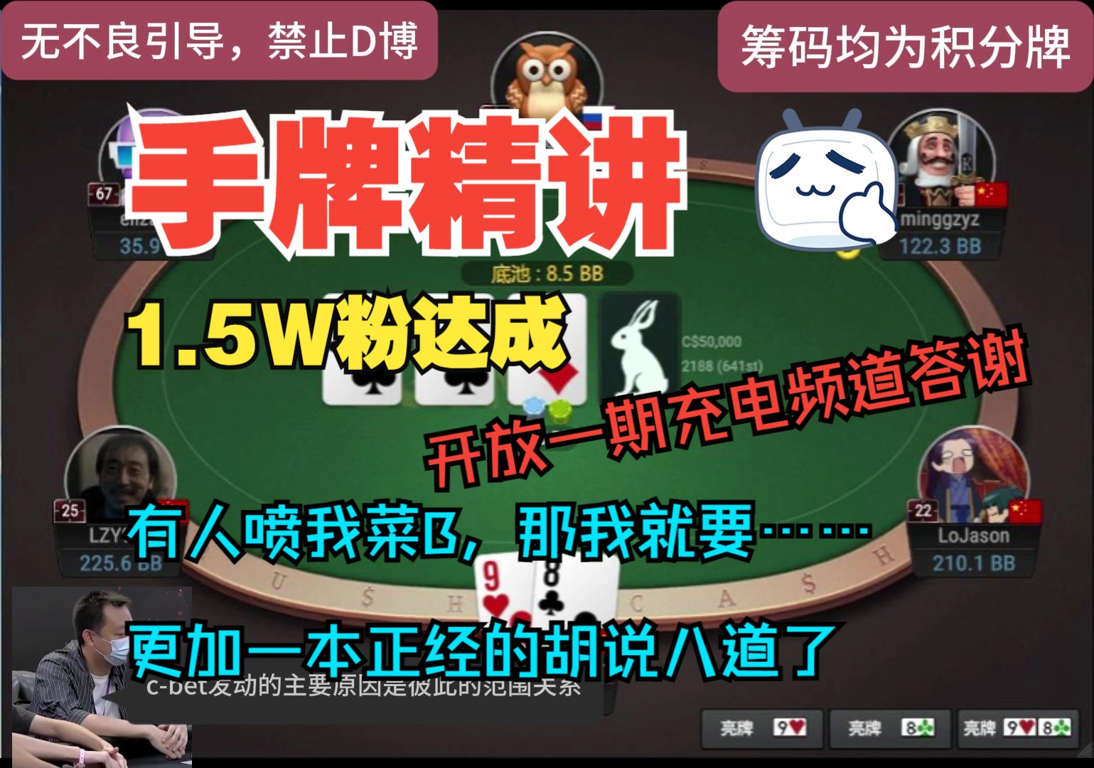 89o剥削c-bet行为？1.5万粉丝达成，开放一期充电内容答谢，既然都被喷了，那就更加一本正经的胡说八道吧。