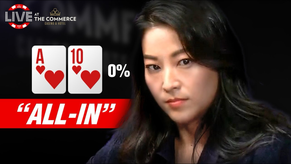 Netflix 女演员在扑克牌桌上大展身手！| Arden Cho