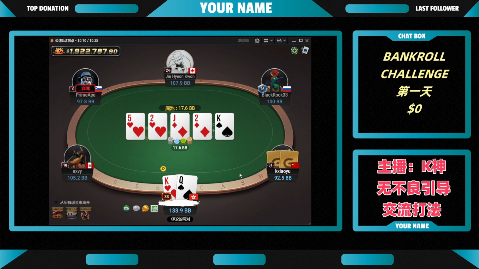 GG扑克Z50录屏BankRoll Challenge第一期