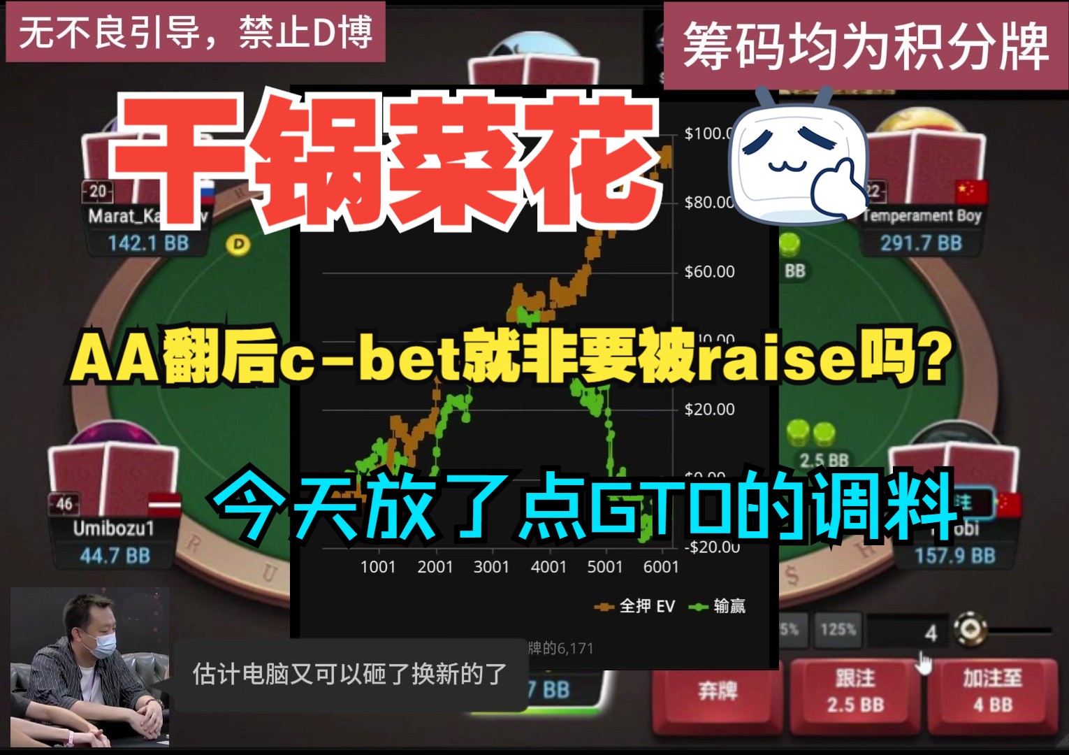 AA进翻后，都是被锤的命吗，今天放了点GTO的调料