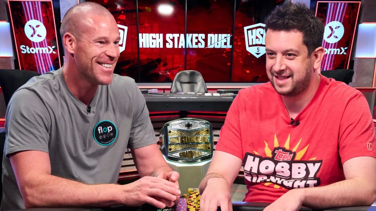 【精彩手牌集锦】顶对 vs. 两对！Patrik Antonius 跑马失利！