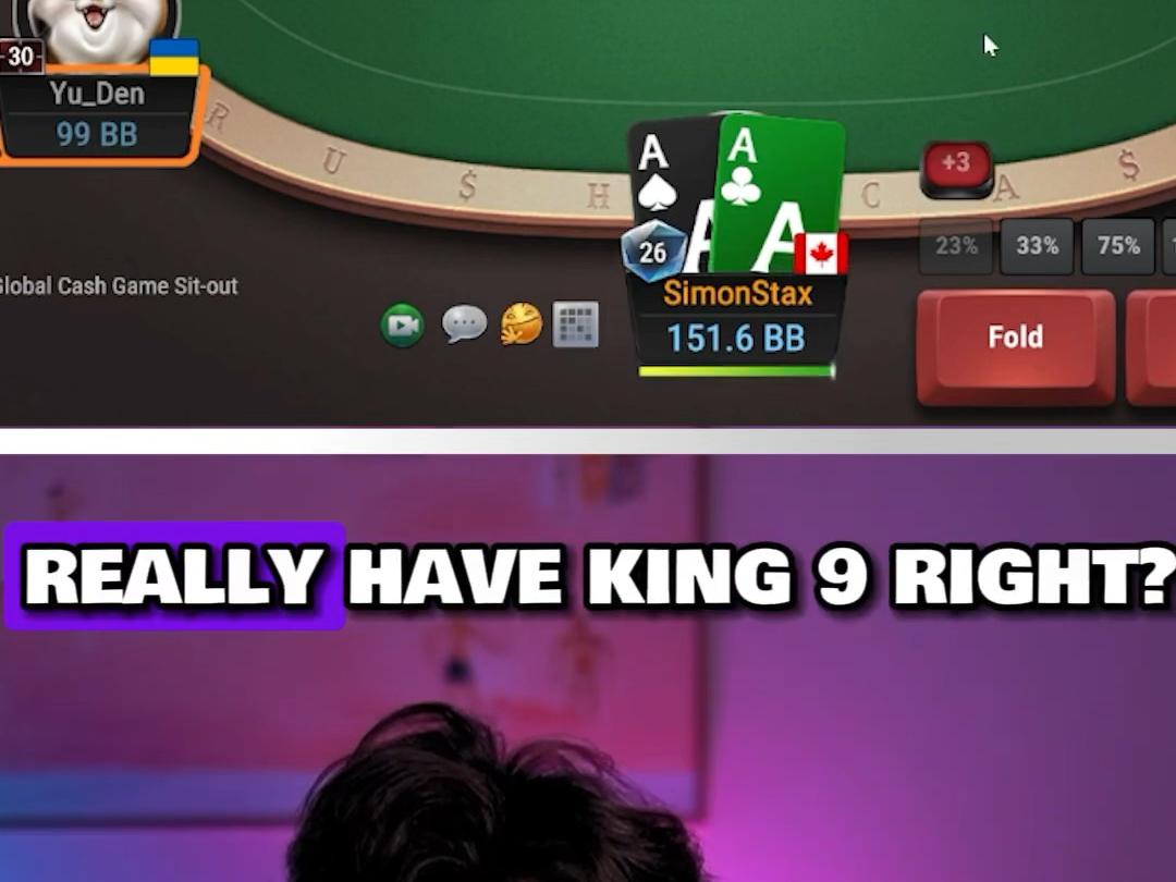 GGpoker 手持AA 上帝终究还是眷顾我的！