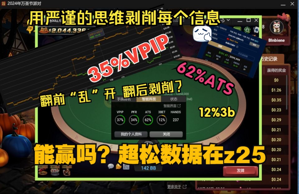 z25创造模式 | 35vpip能在z25立足吗？如何在信息博弈中拿取更多的信息 行动线的分化与tell阅读 | 学习ing