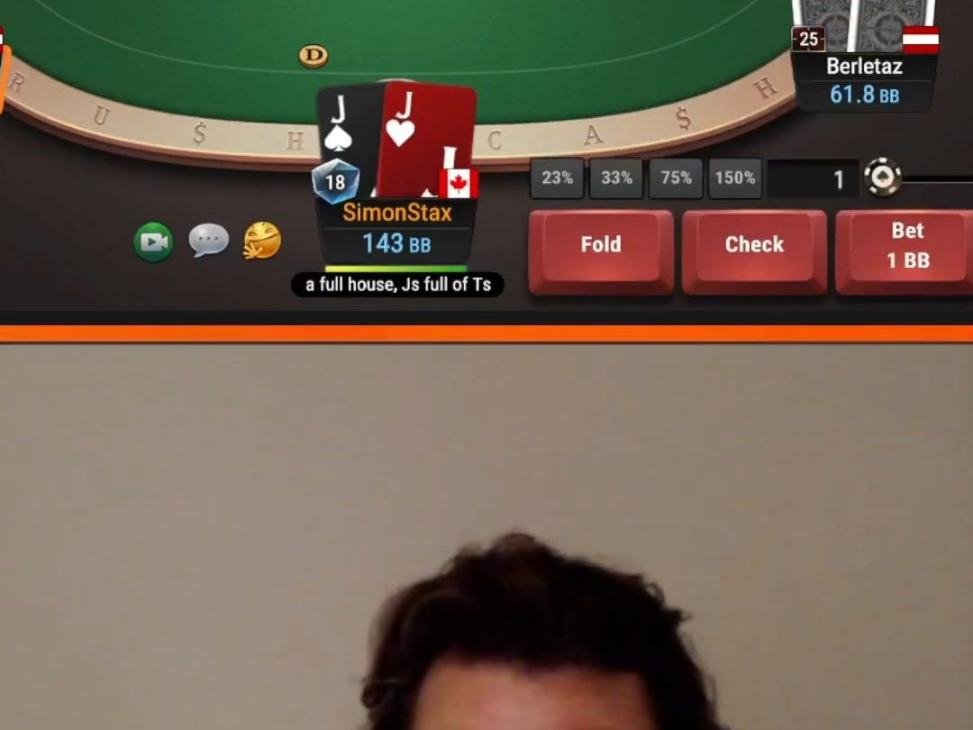 GGpoker 我暗三条转葫芦，你怎么敢推我的呀！