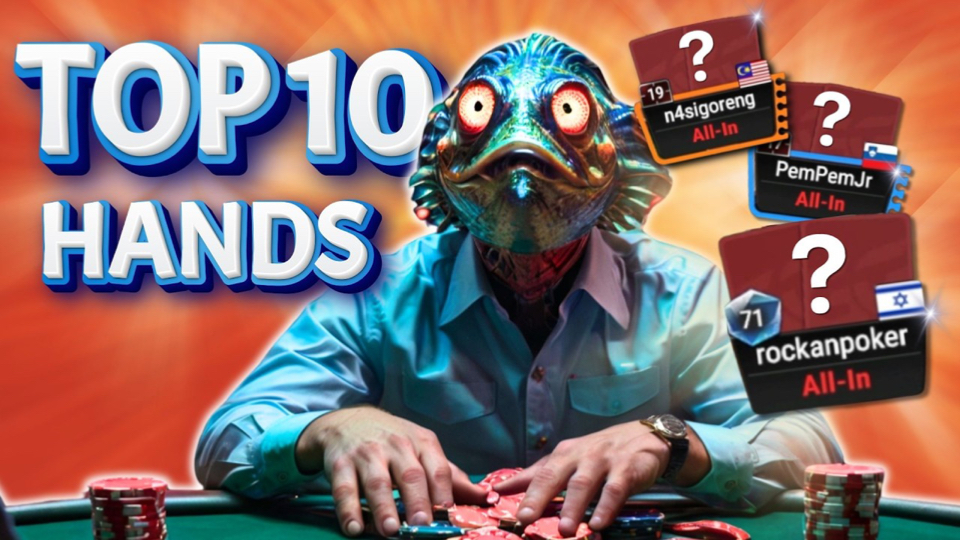 GGpoker 面对 TOP SET 的 MEGA JAM?!? | 十大手牌 第一集