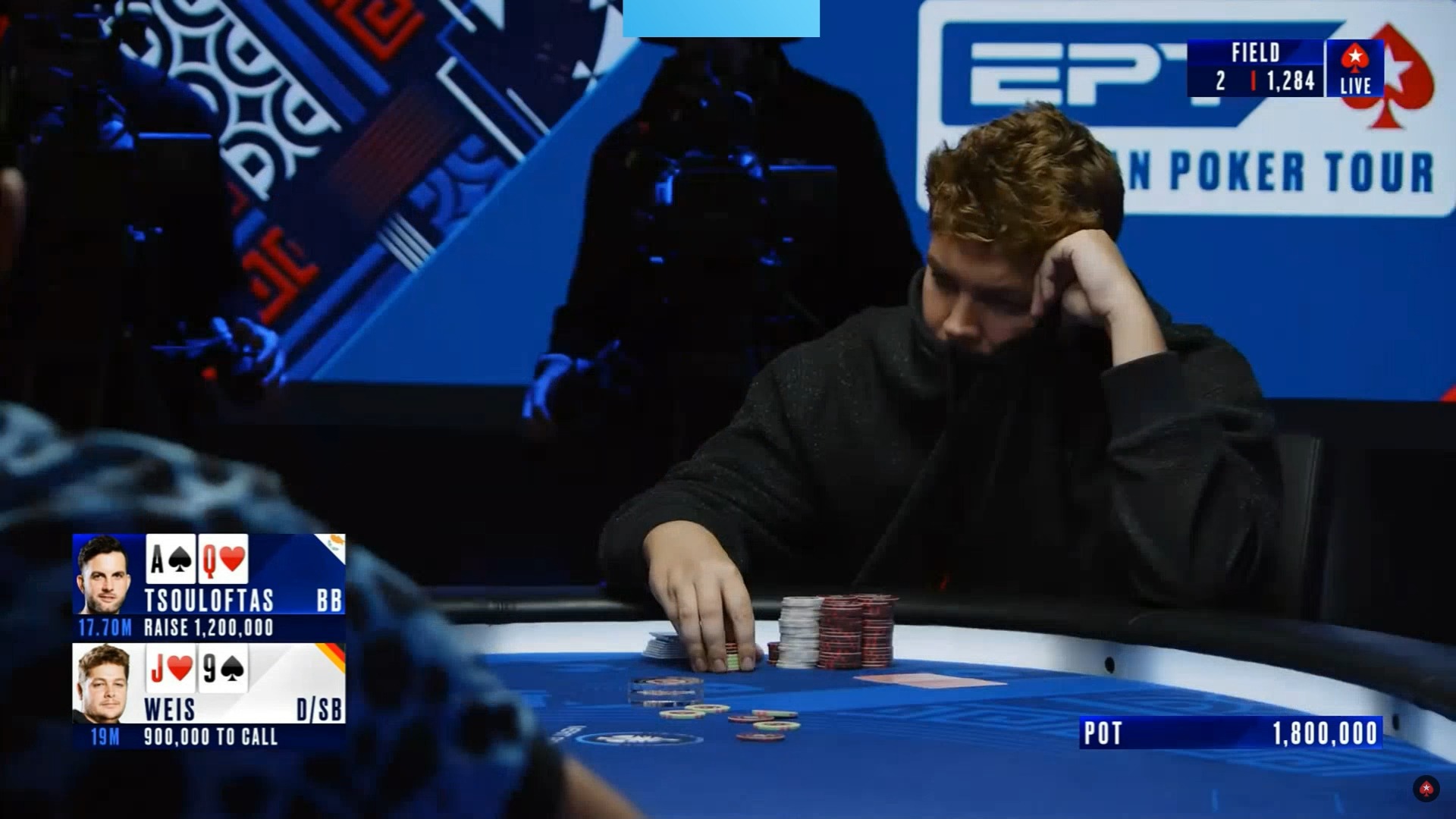 2024.10.21 EPT塞浦路斯 $5k买入主赛 决赛桌直播 第5集