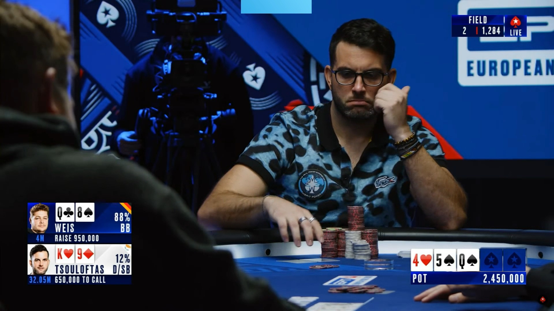 2024.10.21 EPT塞浦路斯 $5k买入主赛 决赛桌直播 第4集