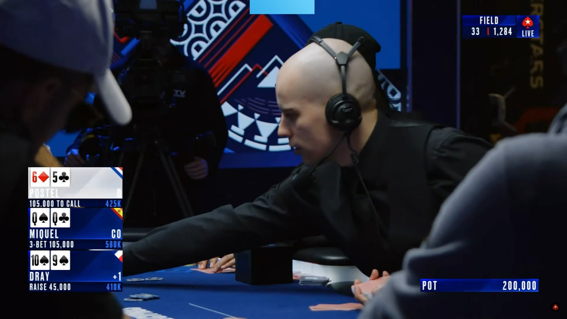2024.10.18 EPT塞浦路斯 $5k买入主赛 DAY4直播 第2集