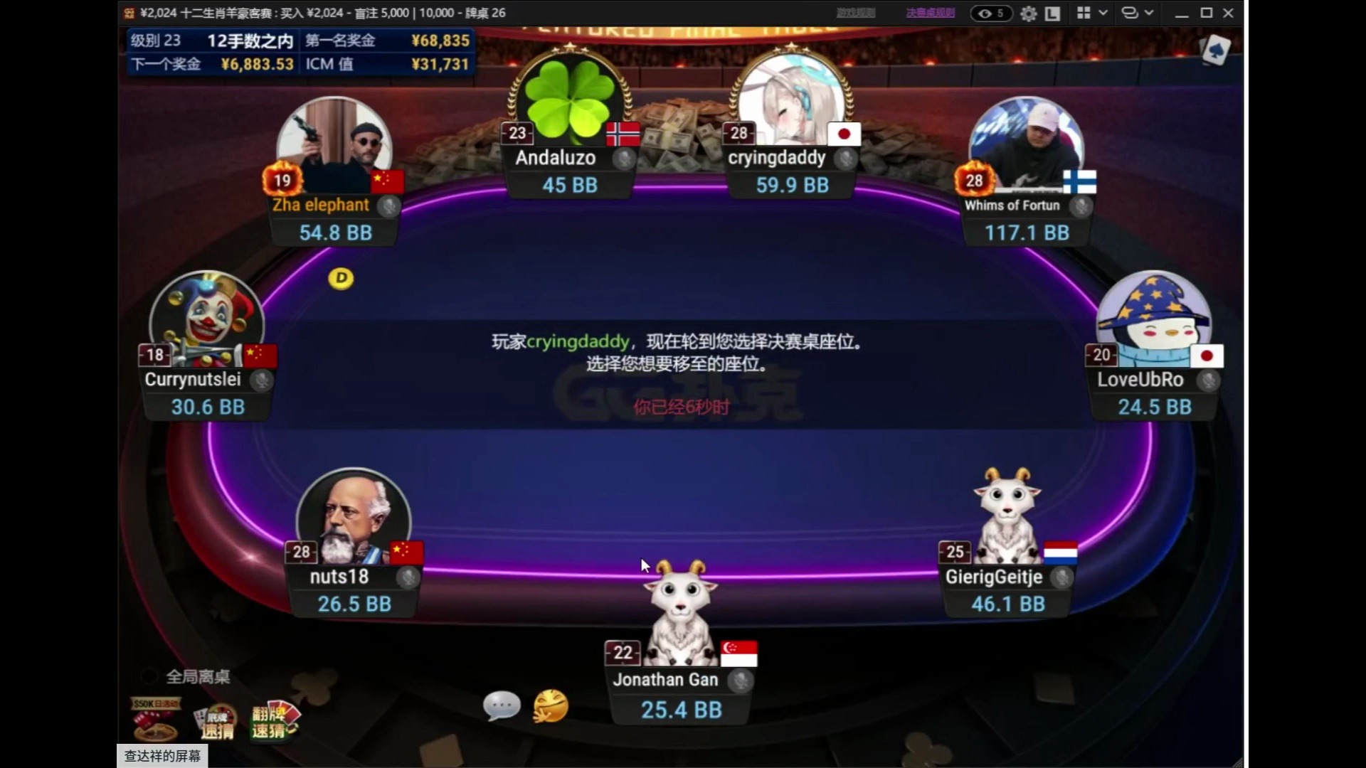 10月11日2024生肖羊FT！