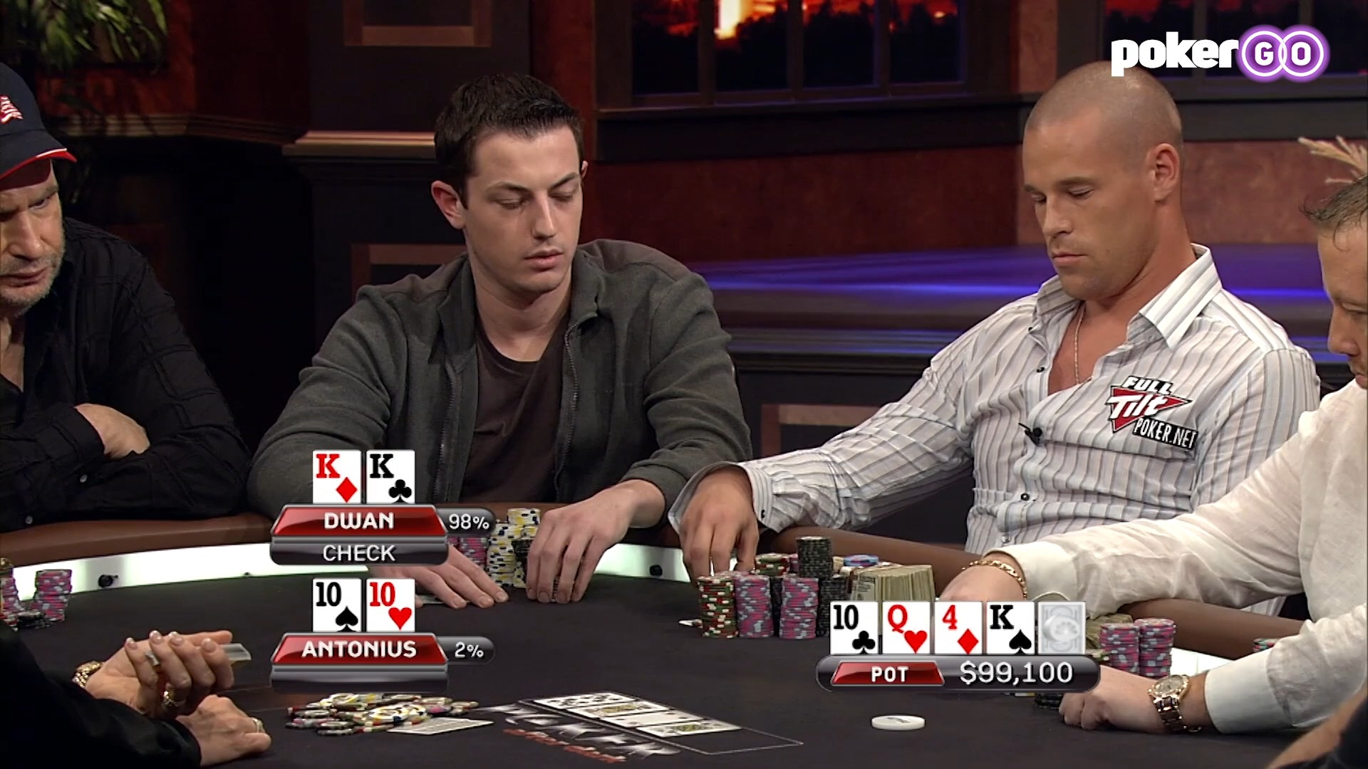 扑克传奇人物 Tom Dwan 和 Patrik Antonius 在 Poker After Dark 中争夺 $561,800 Pot