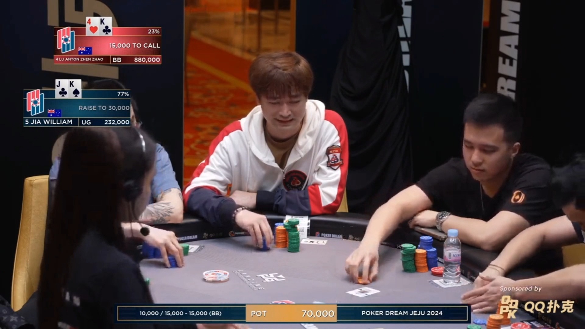 2024.10.3 PokerDream 12 JEJU 豪客赛 第1集