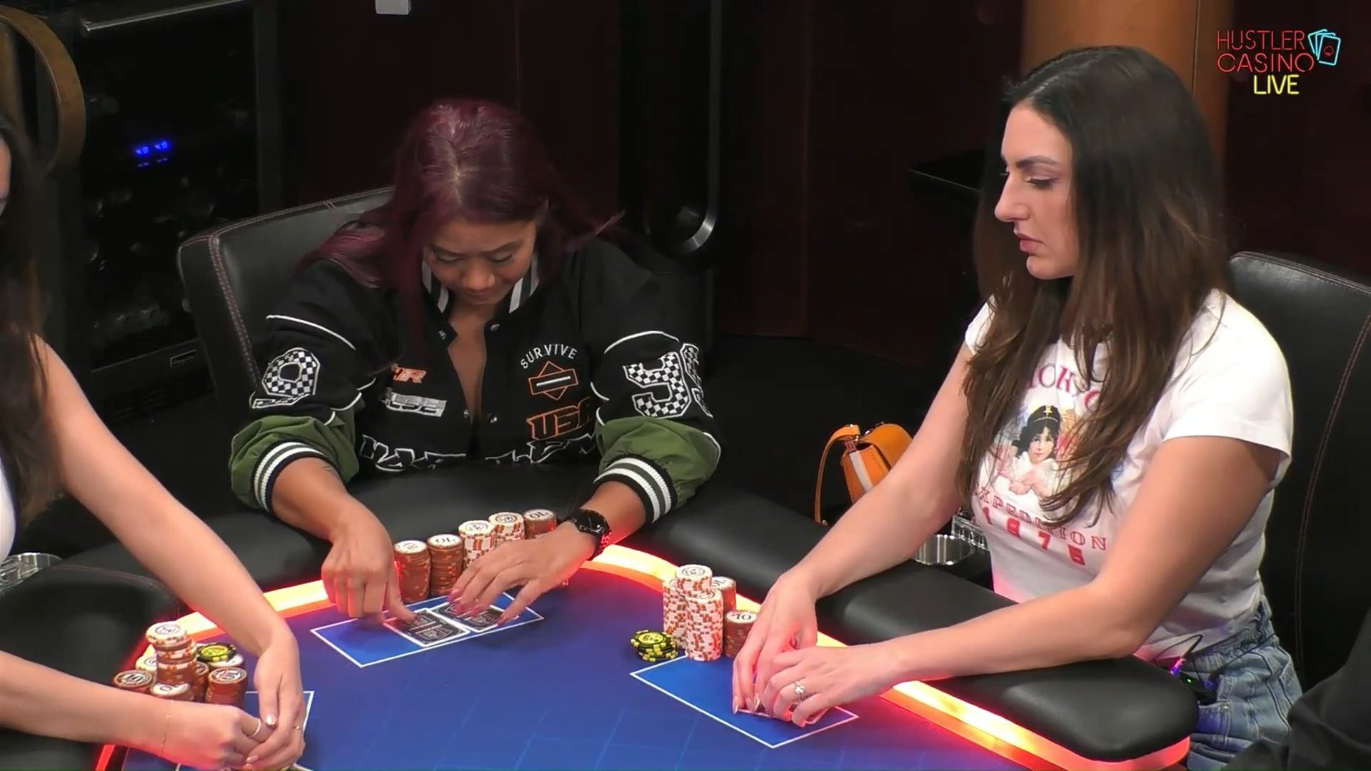 Hustler直播剪辑【女士之夜】Sashimi, Kelly Lucas, Karen, Jamie & Coco Play $10/20/40