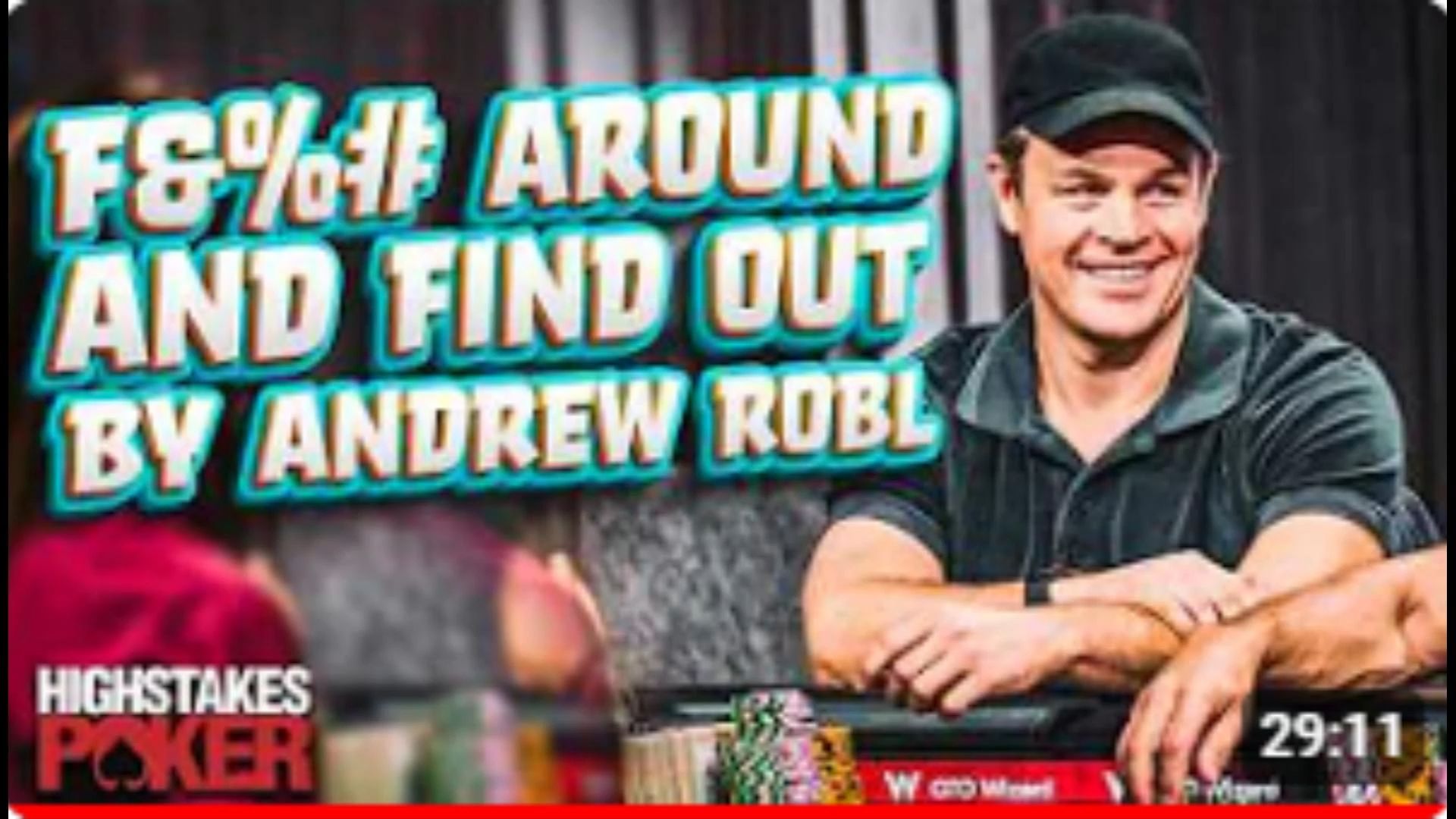 现金之王Andrew Robl's pokerGO 10大精彩手牌集锦