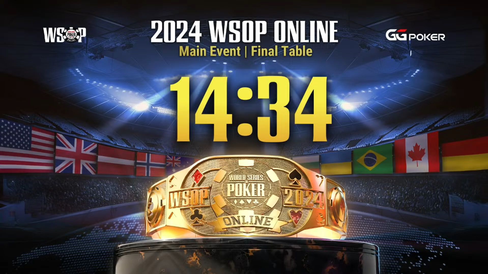 千万富翁制造机 2024 WSOP 线上 5k刀主赛 final table 国人选手能否夺冠？