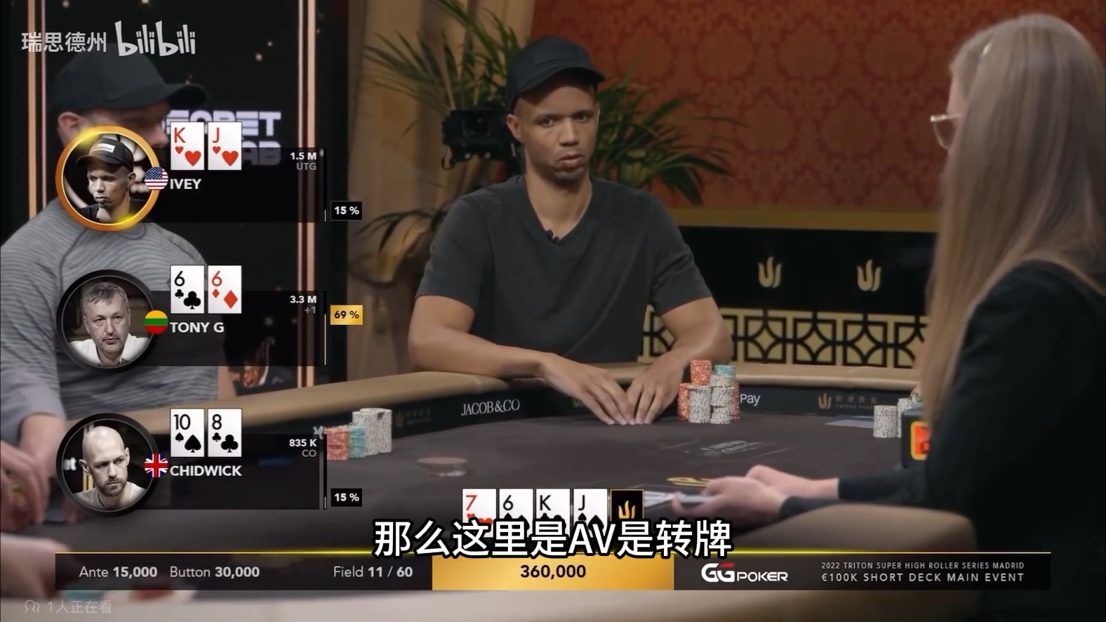 丢掉顶两对，菲尔艾维的顶级弃牌