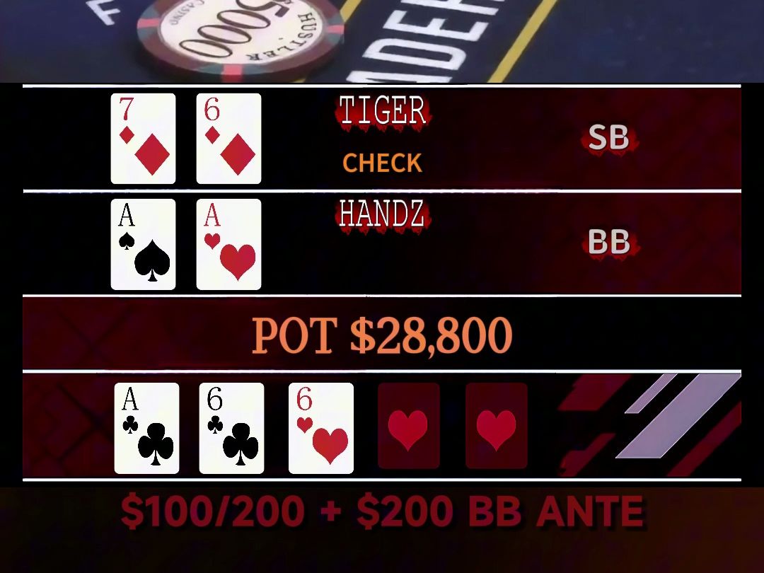 TIGER VS HANDZ