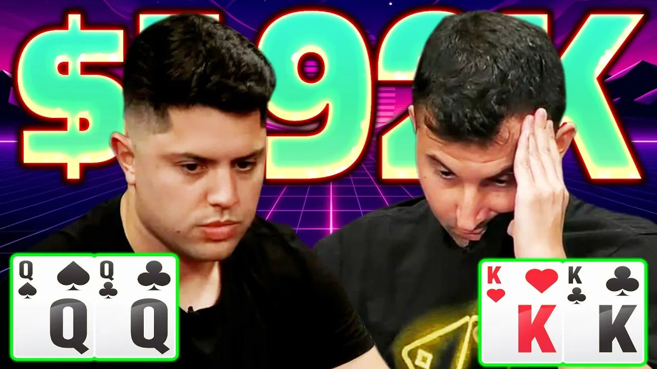 扑克经典综艺《HCL》精彩集锦：KK vs QQ 竟然跑输了！Ryan 霉运当头连输大底池