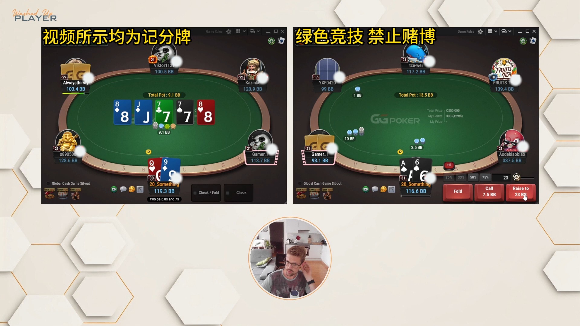 让我教你如何翻牌坚果 - GG Poker NL50z玩法与解释