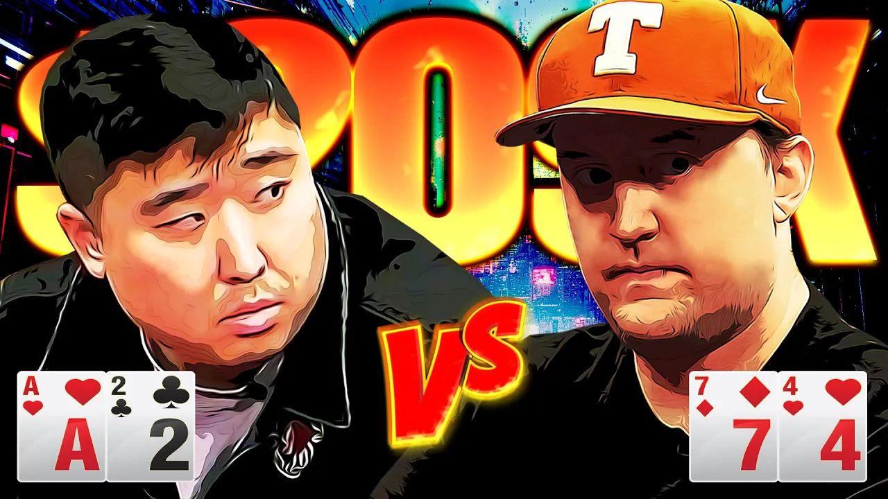 扑克经典综艺《HCL》精彩集锦：两个疯子间的战争！Texas Mike vs Denis