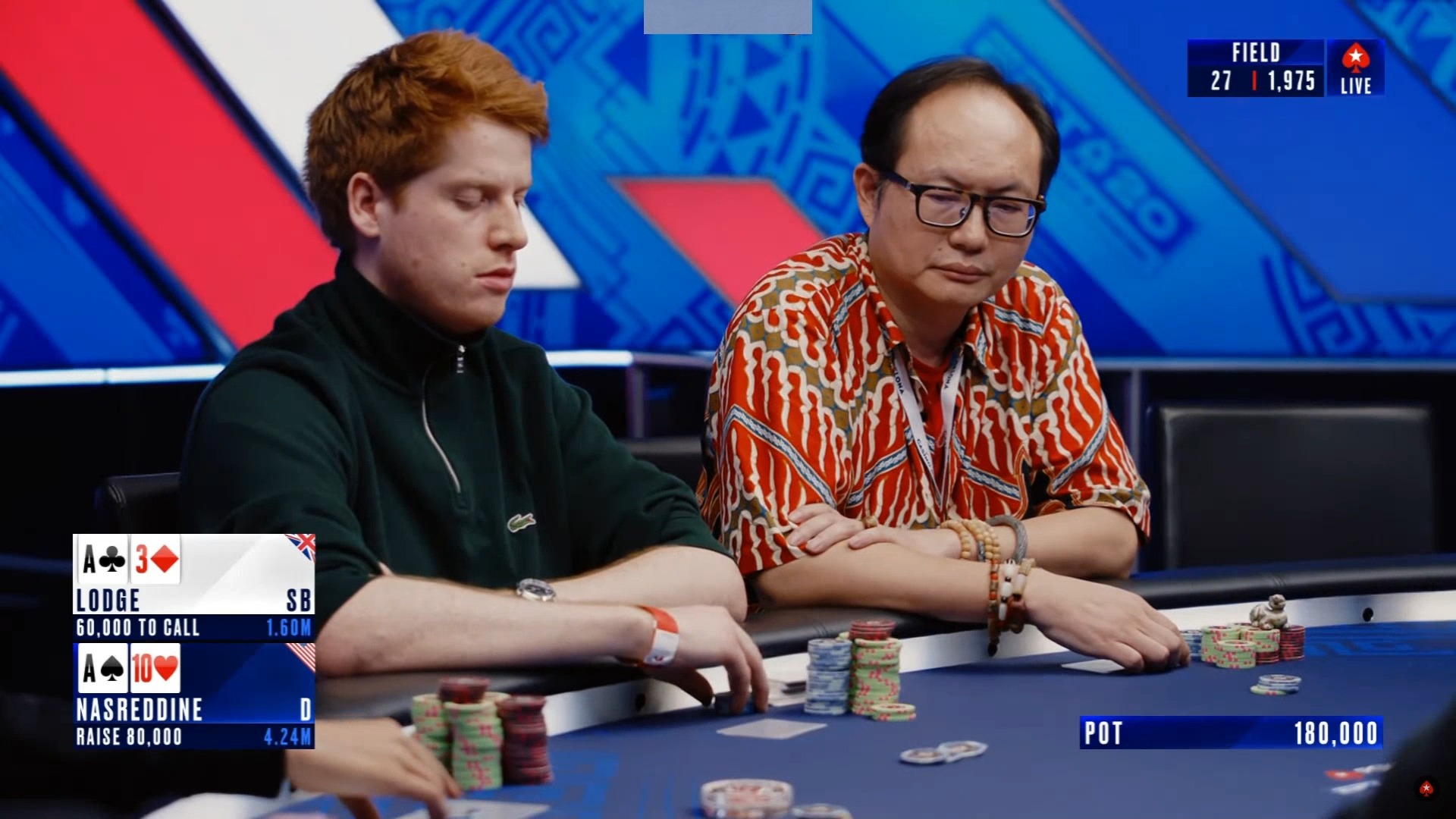 2024.9.7直播 EPT巴塞罗那 $5K买入主赛 DAY5 第3集