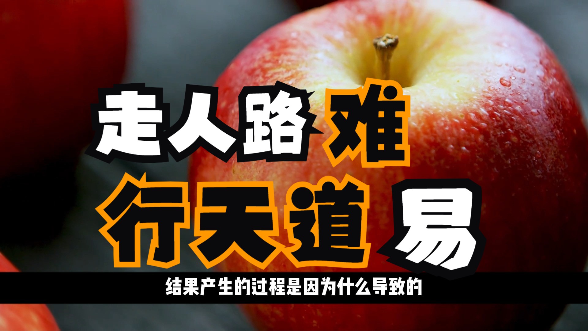 你能找到并走在自己的道路上
